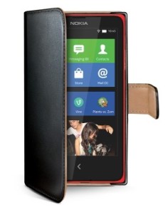 Celly WALLY409 custodia per cellulare Custodia a borsellino Nero