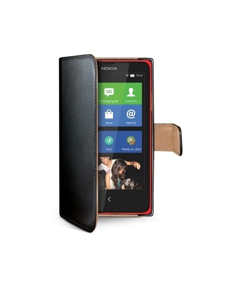 Celly WALLY409 custodia per cellulare Custodia a borsellino Nero