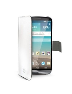 Celly WALLY418WH custodia per cellulare Custodia a borsellino Bianco