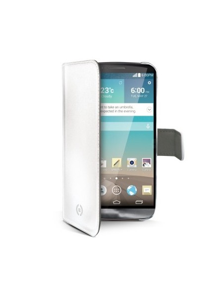 Celly WALLY418WH custodia per cellulare Custodia a borsellino Bianco