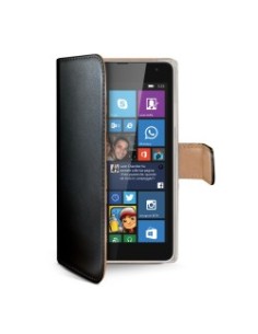 Celly WALLY custodia per cellulare Custodia a libro Nero