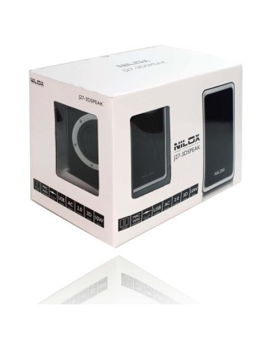 Nilox J27-3DSPEAK 2-vie Nero Cablato 10 W