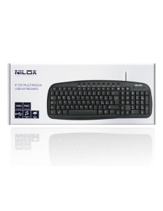 Nilox KT20 tastiera Universale USB QWERTY Italiano Nero 2