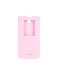 Celly CCF-380AGEUPK custodia per cellulare Custodia a libro Rosa