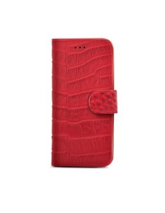 Celly CROCOWIPH6RD custodia per cellulare 11,9 cm (4.7") Custodia a borsellino Rosso
