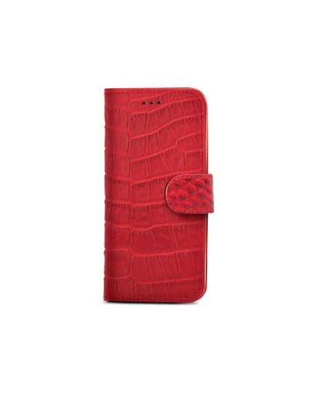 Celly CROCOWIPH6RD custodia per cellulare 11,9 cm (4.7") Custodia a borsellino Rosso