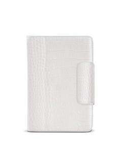 Celly CROCOWIPMWH custodia per tablet 20,1 cm (7.9") Custodia a libro Bianco