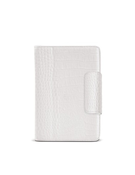 Celly CROCOWIPMWH custodia per tablet 20,1 cm (7.9") Custodia a libro Bianco
