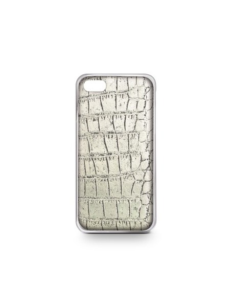 Celly CROCOCIPH6CH custodia per cellulare 11,9 cm (4.7") Cover Champagne