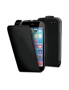 Celly FACE600 custodia per cellulare Custodia flip a libro Nero