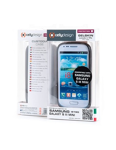 Celly GELSKIN280BK custodia per cellulare Cover Nero