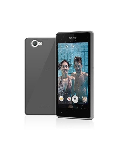 Celly GELSKIN386BS custodia per cellulare Cover Nero, Translucent