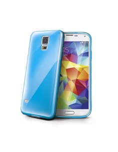 Celly GELSKIN390LB custodia per cellulare Cover Blu