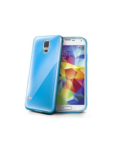 Celly GELSKIN390LB custodia per cellulare Cover Blu