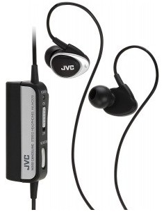 JVC HA-NCX78-E cuffia e auricolare Cuffie Cablato Nero, Grigio