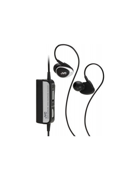 JVC HA-NCX78-E cuffia e auricolare Cuffie Cablato Nero, Grigio
