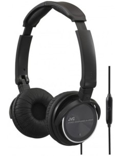 JVC HA-SR500 Cuffie Cablato A Padiglione, Passanuca Nero