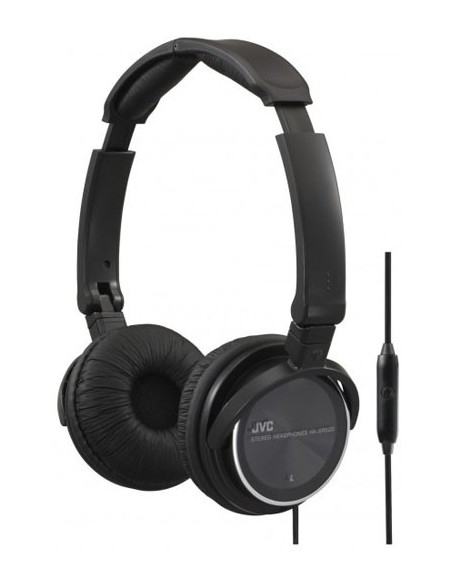 JVC HA-SR500 Cuffie Cablato A Padiglione, Passanuca Nero