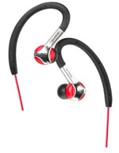 JVC HA-EBX86 Cuffie Cablato A clip Rosso
