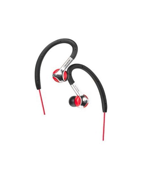 JVC HA-EBX86 Cuffie Cablato A clip Rosso