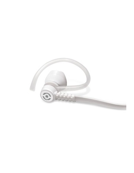 Celly HSPS02 cuffia e auricolare Cablato A clip, In-ear Bianco
