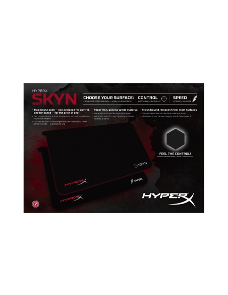 HyperX Skyn Mouse Pad (Speed + Control) Nero