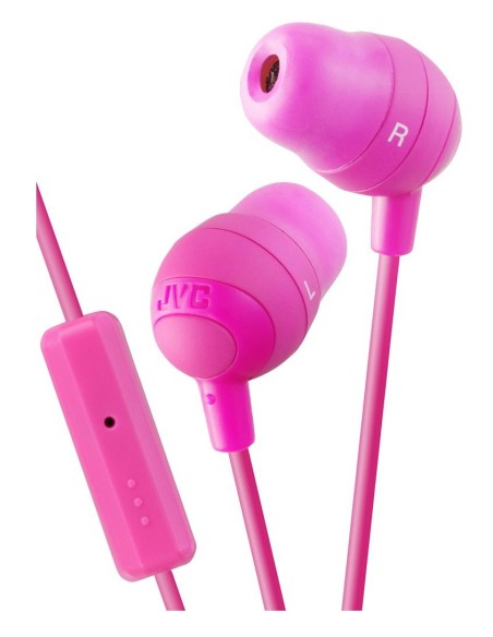JVC HA-FR37 Auricolare Cablato In-ear Musica e Chiamate Rosa