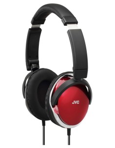 JVC HA-S660 Cuffie Cablato A Padiglione MUSICA Rosso
