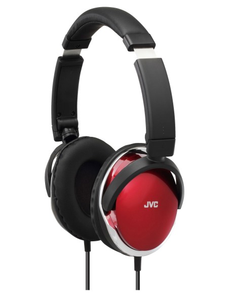JVC HA-S660 Cuffie Cablato A Padiglione MUSICA Rosso