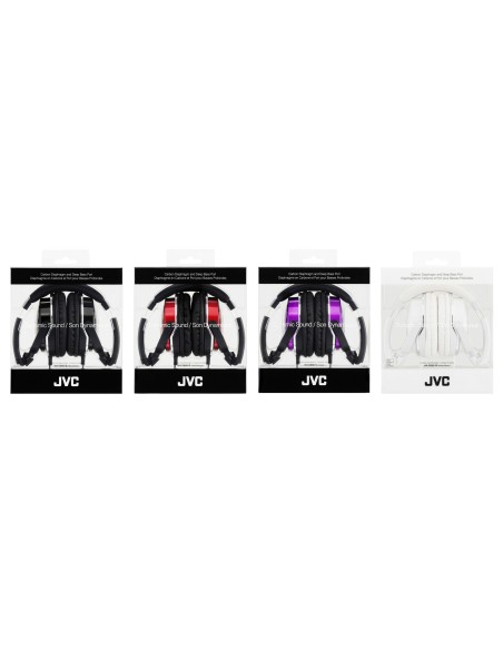 JVC HA-S660 Cuffie Cablato A Padiglione Viola