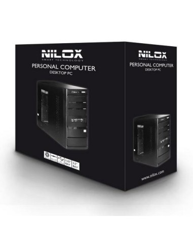 Nilox NLX- -DC PC Intel® Pentium® G G2020 4 GB DDR3-SDRAM 500 GB HDD Midi Tower Nero
