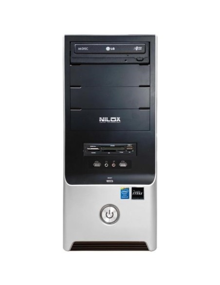 Nilox NLX- -DC-V2 PC Intel® Pentium® G G3250 4 GB DDR3-SDRAM 500 GB HDD FreeDOS Midi Tower Nero