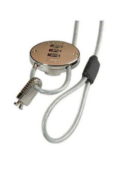 Nilox NX100200101 cavo di sicurezza Grigio 1,9 m