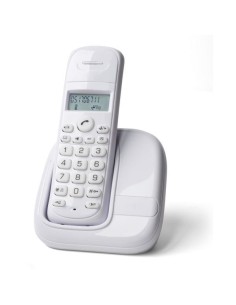 Nilox Vivavoce Telefono DECT Identificatore di chiamata Bianco