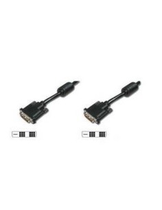 Nilox 1m DVI-D M M cavo DVI Nero