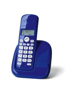 Nilox Vivavoce Telefono DECT Identificatore di chiamata Blu