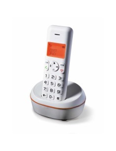 Nilox Trend Telefono DECT Identificatore di chiamata Bianco