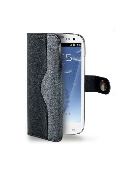 Celly ONDAS3BK custodia per cellulare 12,2 cm (4.8") Custodia a borsellino Nero