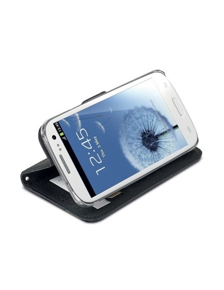 Celly ONDAS3BK custodia per cellulare 12,2 cm (4.8") Custodia a borsellino Nero