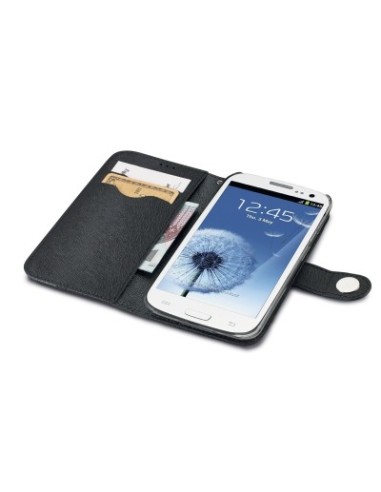 Celly ONDAS3BK custodia per cellulare 12,2 cm (4.8") Custodia a borsellino Nero