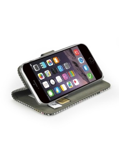 Celly Dandy custodia per cellulare Custodia a borsellino Multicolore, Rosa