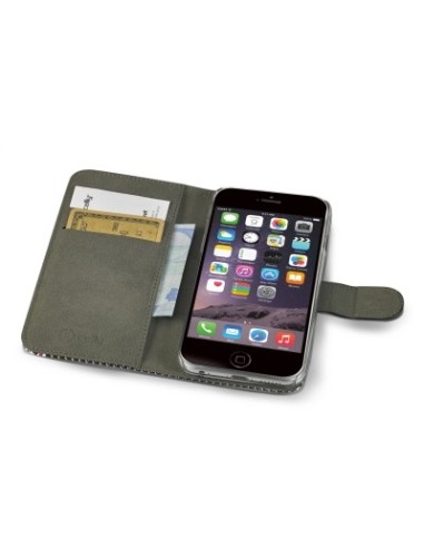 Celly Dandy custodia per cellulare Custodia a borsellino Multicolore, Rosa