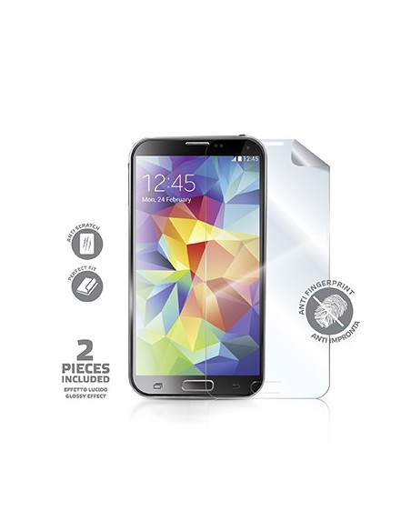 Celly SCREEN390A protezione per lo schermo e il retro dei telefoni cellulari Samsung 2 pz