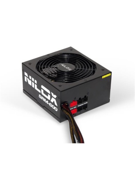 Nilox SRM-600 alimentatore per computer 600 W ATX Nero