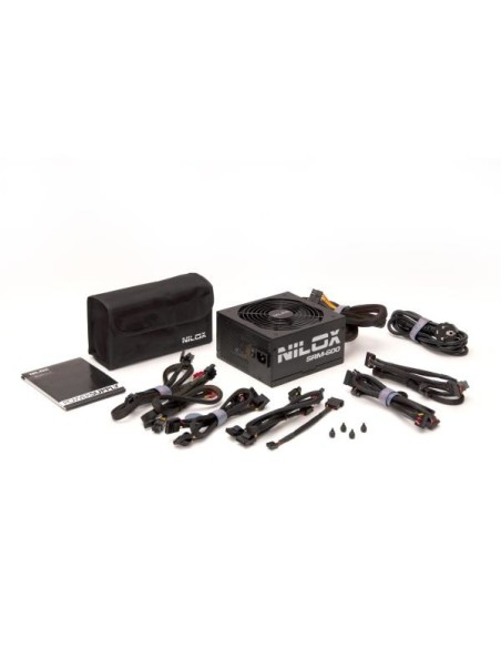 Nilox SRM-600 alimentatore per computer 600 W ATX Nero