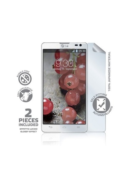 Celly SBF375 protezione per lo schermo e il retro dei telefoni cellulari LG 2 pz