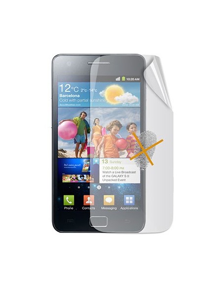 Celly SCREEN160A protezione per lo schermo e il retro dei telefoni cellulari Samsung 2 pz