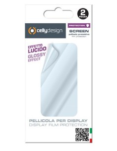 Celly SCREEN290 protezione per lo schermo e il retro dei telefoni cellulari Samsung 2 pz