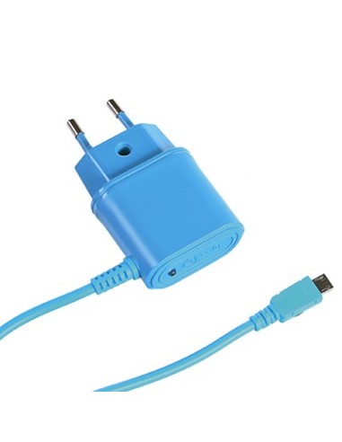 Celly TCMICROLB Caricabatterie per dispositivi mobili Telefono cellulare Blu AC Interno