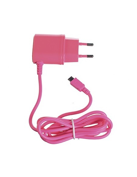 Celly TCMICROP Caricabatterie per dispositivi mobili Telefono cellulare Rosa AC Interno